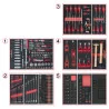 Servante ULTIMATE rouge 5 tiroirs équipée de 384 | Rangement atelier |