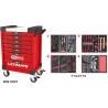 Servante ULTIMATE rouge 7 tiroirs équipée de 173 | Rangement atelier |