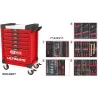 Servante ULTIMATE rouge 7 tiroirs équipée de 311 | Rangement atelier |