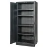 Armoire de rangement haute à 4 étagères . | Rangement atelier | Ekibat