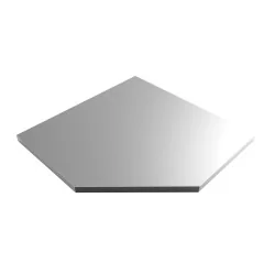 Plateau inox 863x863x480mm pour élément d'angle KSTOOLS 810.8163 | Ran