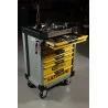 Servante ULTIMATE grise et jaune . 7 tiroirs | Rangement atelier | Eki