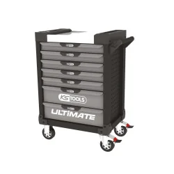 Servante ULTIMATE noire et grise . 7 tiroirs | Rangement atelier | Eki