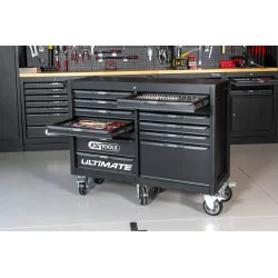 Servante ULTIMATE® 13 tiroirs et 6 roues KSTOOLS | Rangement atelier |