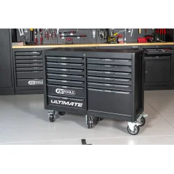 Servante ULTIMATE® 13 tiroirs et 6 roues KSTOOLS | Rangement atelier |