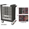Servante ULTIMATE grise et noire 7 tiroirs équipée | Rangement atelier