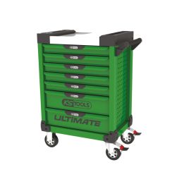 Servante ULTIMATE verte . 7 tiroirs KSTOOLS 817.0007 | Rangement ateli
