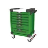 Servante ULTIMATE verte . 7 tiroirs KSTOOLS 817.0007 | Rangement ateli
