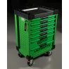 Servante ULTIMATE verte . 7 tiroirs KSTOOLS 817.0007 | Rangement ateli