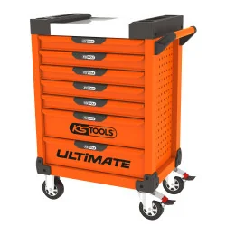 Servante ULTIMATE orange . 7 tiroirs KSTOOLS 819.0007 | Rangement atel