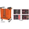 Servante ULTIMATE orange 7 tiroirs équipée de 241 | Rangement atelier