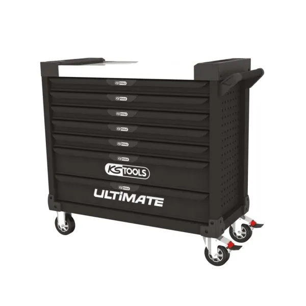 Servante ULTIMATE XL noire . 7 tiroirs KSTOOLS | Rangement atelier | E