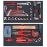 Servante mobile équipée de 77 outils KSTOOLS 850.3477 | Rangement atel