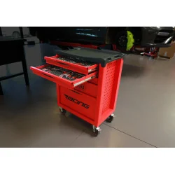 Servante RACING 5 tiroirs équipée de 184 outils | Rangement atelier |