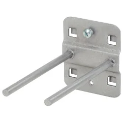 Double crochet droit standard 50mm Ø6mm KSTOOLS 860.0821 | Rangement a