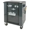 Support à bocal simple 100mm Ø70mm KSTOOLS 860.0866 | Rangement atelie