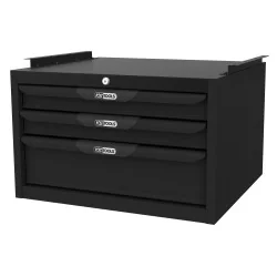 Module caisson 3 tiroirs pour établi charge lourde | Rangement atelier