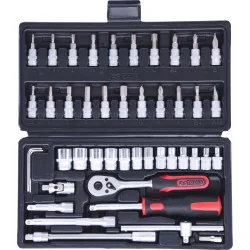 Coffret de douilles ECOLE 1/4'' KSTOOLS 911.0646 | Clés & Douilles | E
