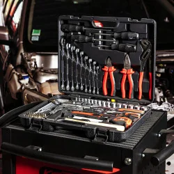 Coffret d'outillage généraliste ECOLE 1/2'' et 1/4'' KSTOOLS | Clés &