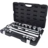 Coffret de douilles 6 pans métriques et accessoires | Clés & Douilles