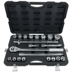 Coffret de douilles 6 pans métriques et accessoires | Clés & Douilles