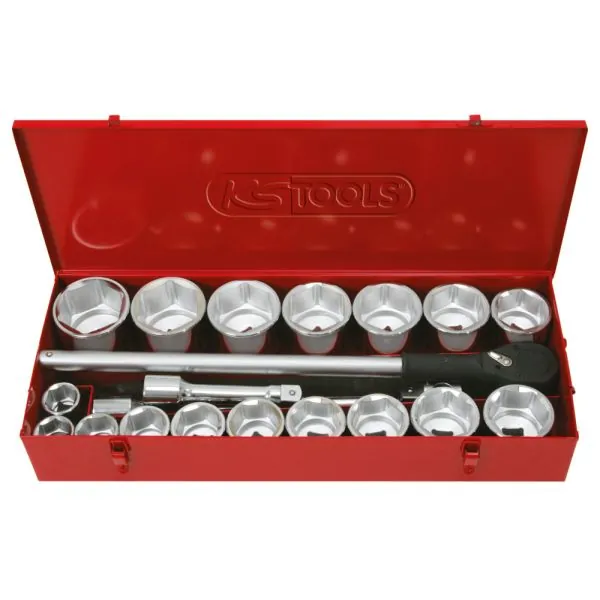 Coffret de douilles et accessoires 1" . 22 | Clés & Douilles | Ekibat