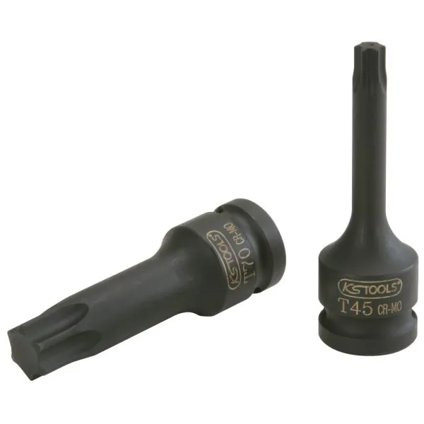 Douille longue à chocs TORX® 1/2" . T40 | Clés & Douilles | Ekibat
