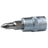 Douille tournevis ULTIMATE PHILLIPS® 1/4'' . L.37 mm | Vis bois | Ekib