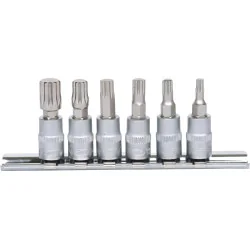 Rail de 6 douilles tournevis ULTIMATE XZN® 1/4'' | Vis bois | Ekibat