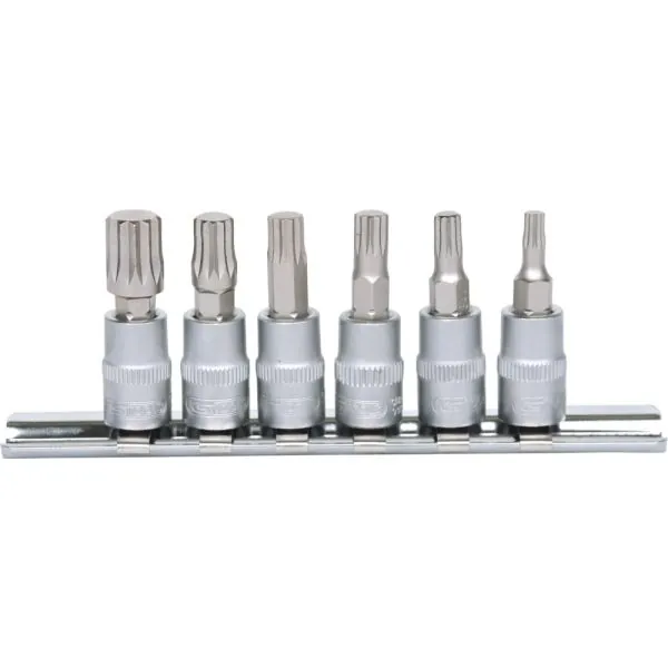Rail de 6 douilles tournevis ULTIMATE XZN® 1/4'' | Vis bois | Ekibat