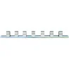 Rail 1/2 vide pour 7 douilles KSTOOLS 911.1614 | Clés & Douilles | Eki