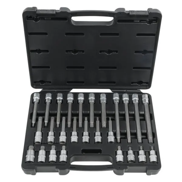 Coffret de douilles tournevis XZN® . 26 pièces | Vis bois | Ekibat