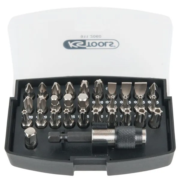 Jeu de 32 embouts de vissage . 1/4" | Vis bois | Ekibat
