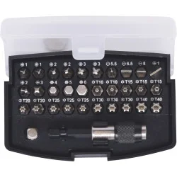 Jeu de 32 embouts de vissage . 1/4" | Vis bois | Ekibat