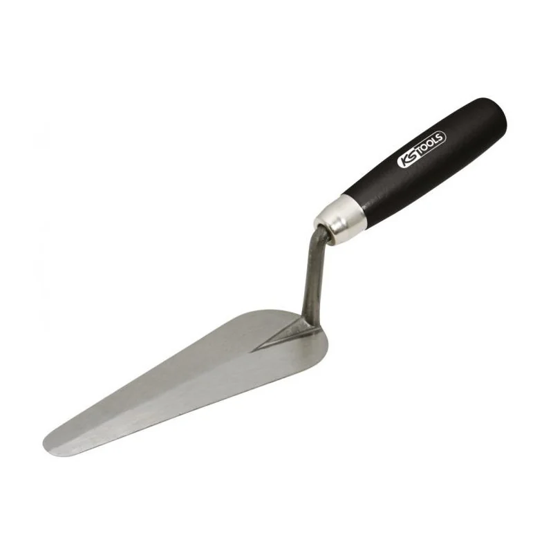 Truelle langue de chat - lame acier - manche bois - 140 mm KSTOOLS 144.0132 | 144.0132