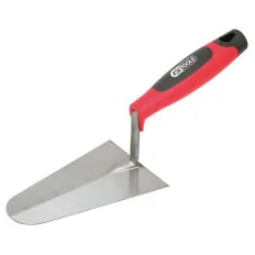 Truelle italienne ronde - lame acier - manche bi-composant - 160 mm KSTOOLS 144.0211 | 144.0211