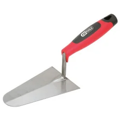 Truelle italienne ronde - lame acier - manche bi-composant - 220 mm KSTOOLS 144.0214 | 144.0214