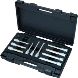 Coffret de 11 douilles tournevis pour vis de | Vis bois | Ekibat
