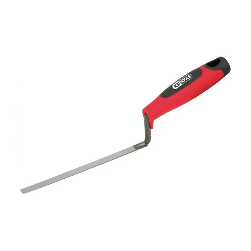 Truelle à joints plate - lame acier carbone - manche bi-composant - 10 mm KSTOOLS 144.0237 | 144.0237