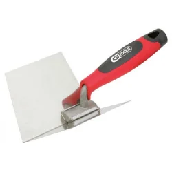 Truelle d'angle intérieur - lame flexible inox - manche bi-composant - 100x125mm KSTOOLS 144.0240 | 144.0240