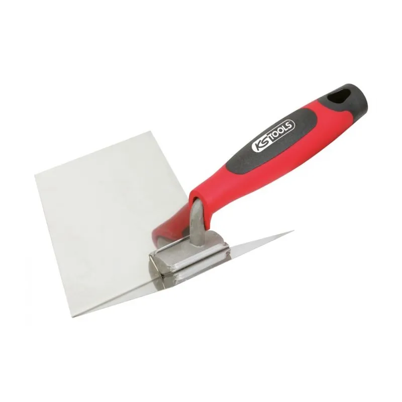 Truelle d'angle intérieur - lame flexible inox - manche bi-composant - 100x125mm KSTOOLS 144.0240 | 144.0240 Truelle d'angle intérieur - lame flexible inox - manche bi-composant - 100x125mm KSTOOLS 144.0240 | 144.0240