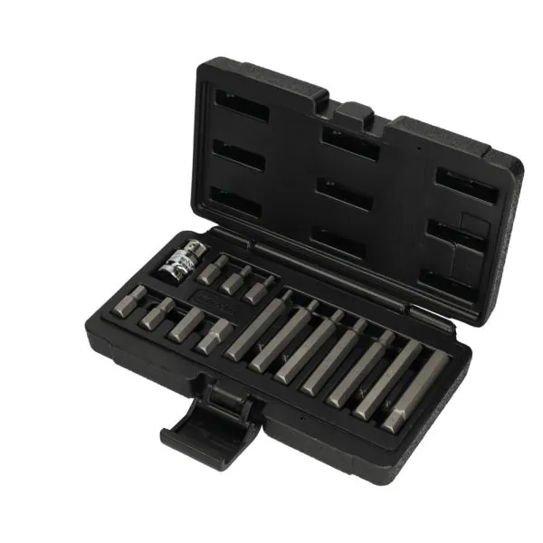Coffret de 15 Embout de vissages 6 pans | Vis bois | Ekibat