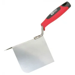 Truelle d'angle extérieur - lame flexible inox - manche bi-composant - 100x125mm KSTOOLS 144.0242 | 144.0242
