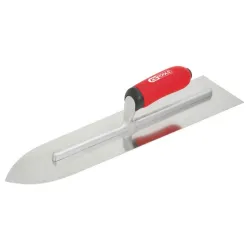 Platoir flamand pointu - lame inox - manche bi-composant - dim. 110x90x455 mm KSTOOLS 144.0461 | 144.0461