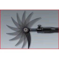 Levier télescopique avec tête orientable - 325-460 mm | Panneaux de sé