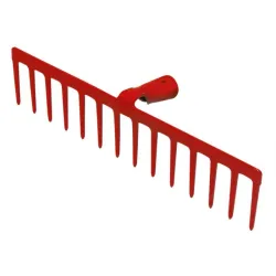 Râteau forgé - 16 dents droites - Sans manche - 460 mm KSTOOLS 144.0712 | 144.0712
