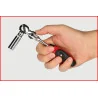Cliquet MODIFIX 1/4" à tête pivotante et poignée | Vis bois | Ekibat