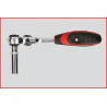 Cliquet MODIFIX 1/4" à tête pivotante et poignée | Vis bois | Ekibat