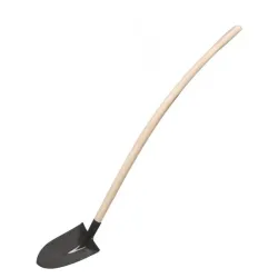 Pelle Alsace avec rebords - Manche bois - 28 cm KSTOOLS 144.0831 | 144.0831