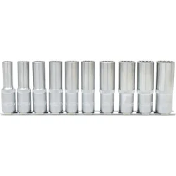 Jeu de douilles longues 12 pans 1/2" . | Boulonnerie | Ekibat